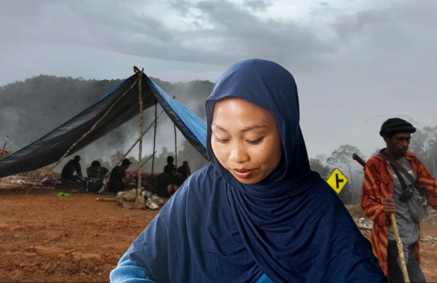 Ditangkap Karena Melindungi Hutan Adat, Kisah Sahrudin dan Putrinya