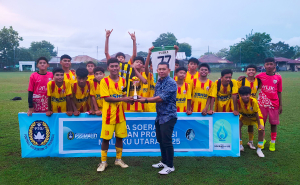 Raih Juara, IMTF Wakili Malut di Piala Suratin U-15 Seri Nasional
