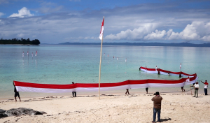 Seruan Pembebasan 11 Warga Adat Maba Sangaji Menggema di Perbatasan RI-Palau