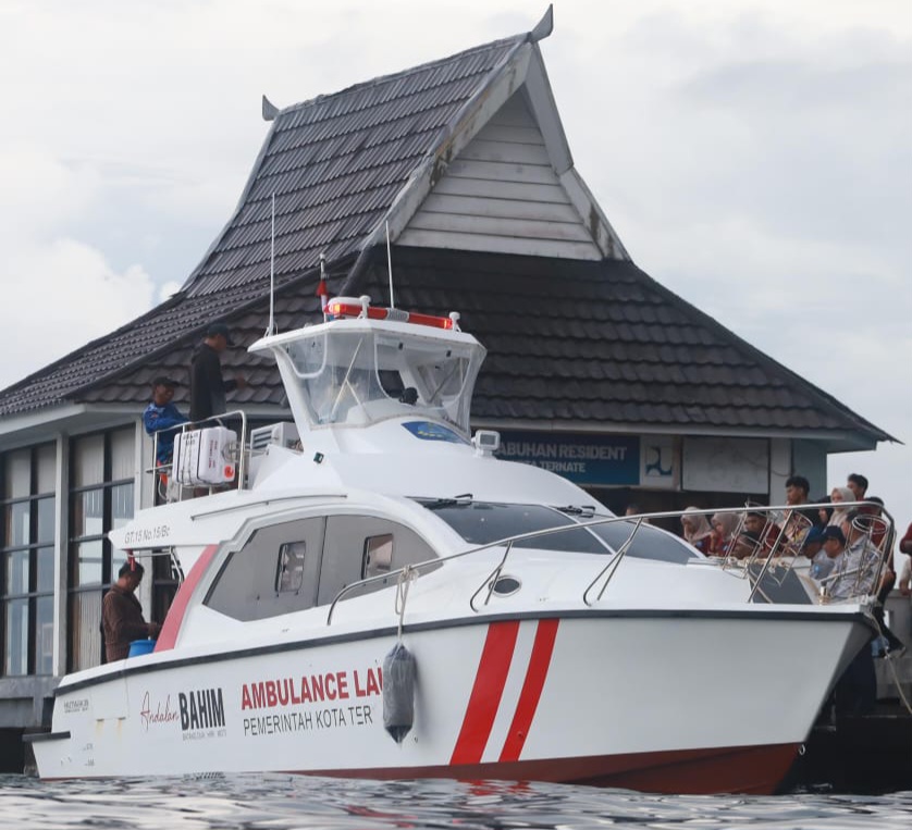 Ambulance Laut Jadi Terobosan Pemkot Ternate Tingkatkan Layanan Kesehatan